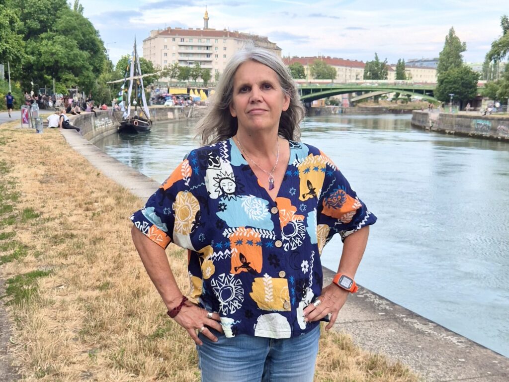 Angelika Haider wünscht sich mehr Freiräume am Donaukanal. 