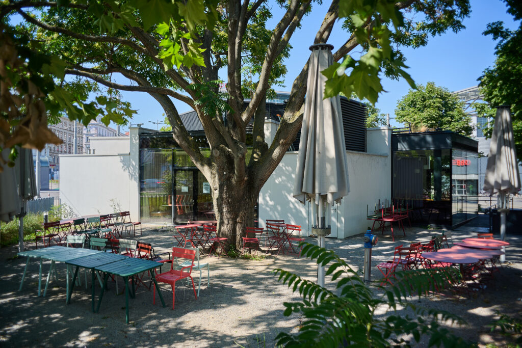 Gastgarten des Engländer am Praterstern