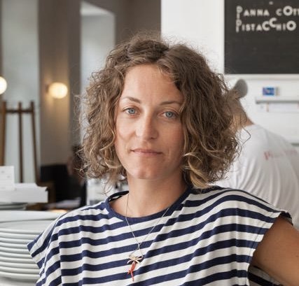 Maria Fuchs, Besitzerin der Pizzeria Mari im Karmeliterviertel.