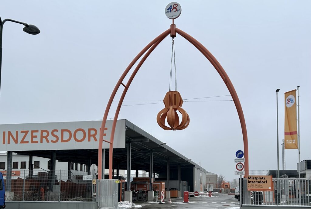 Der Mistplatz in Wien Favoriten, Inzersdorf